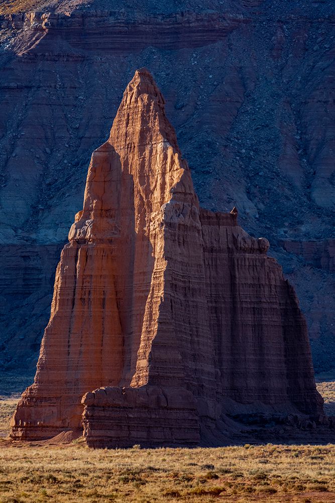 USA-Utah. Sunrise on Temple of the Moon-Cathedral Valley-Capitol Reef National Park art print by Judith Zimmerman for $57.95 CAD