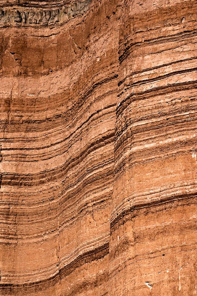 USA-Utah. Sedimentary layers-sandstone-Cathedral Valley-Capitol Reef National Park art print by Judith Zimmerman for $57.95 CAD