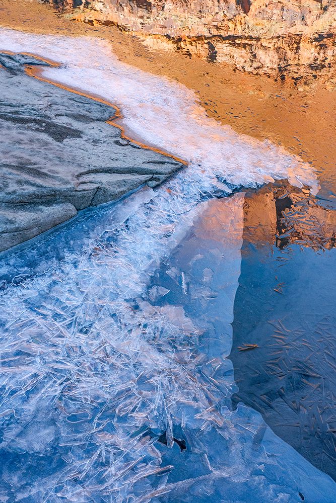 USA-Utah Ice formations Arches National Park art print by Judith Zimmerman for $57.95 CAD