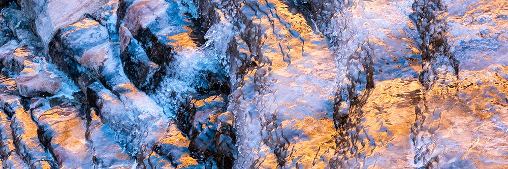 USA-Utah Ice formations with canyon wall reflections Arches National Park art print by Judith Zimmerman for $57.95 CAD