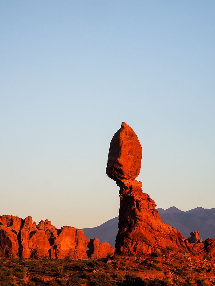 USA-Utah-Arches National Park Balance Rock at sunset art print by Terry Eggers for $57.95 CAD