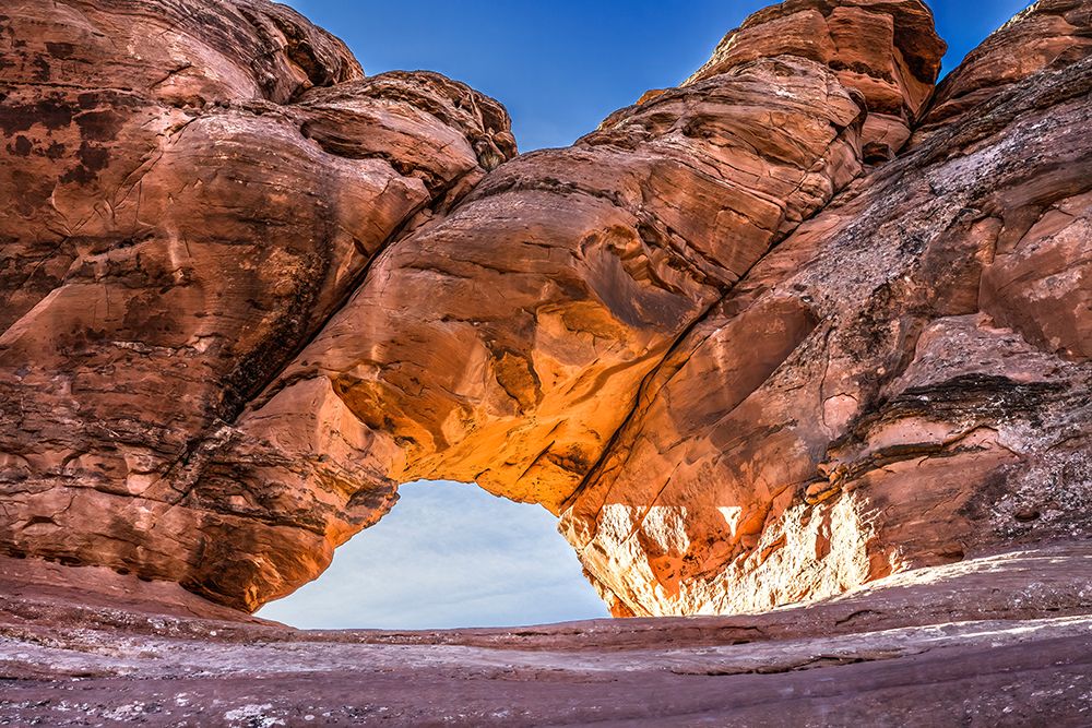 Twisted Doughnut Arch-Arches National Park-Moab-Utah-USA. art print by William Perry for $57.95 CAD