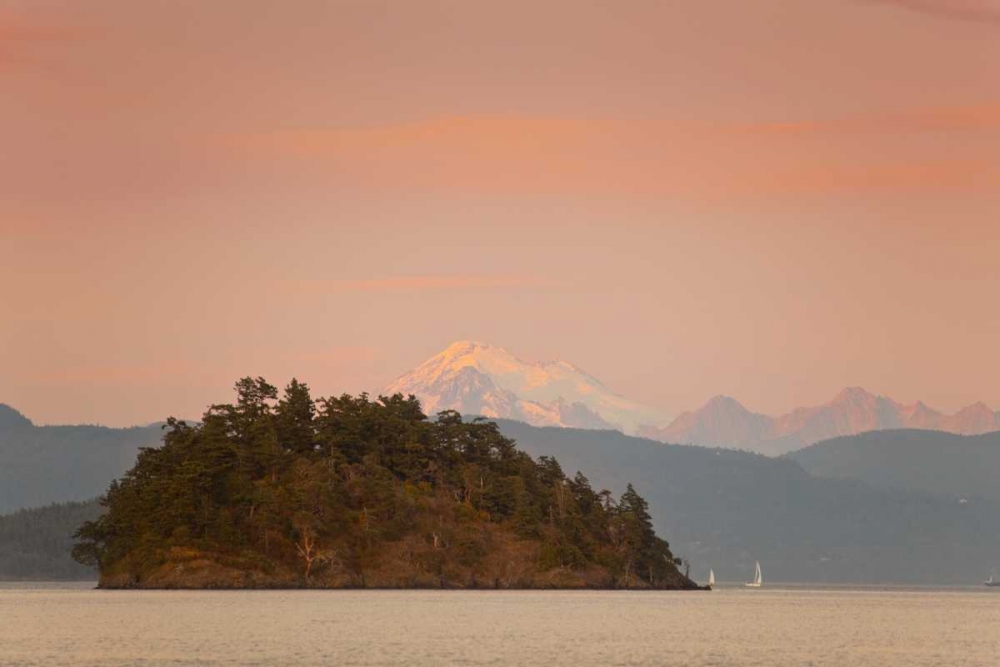 WA, San Juans, Cypress Island Two sailboats art print by Fred Lord for $57.95 CAD