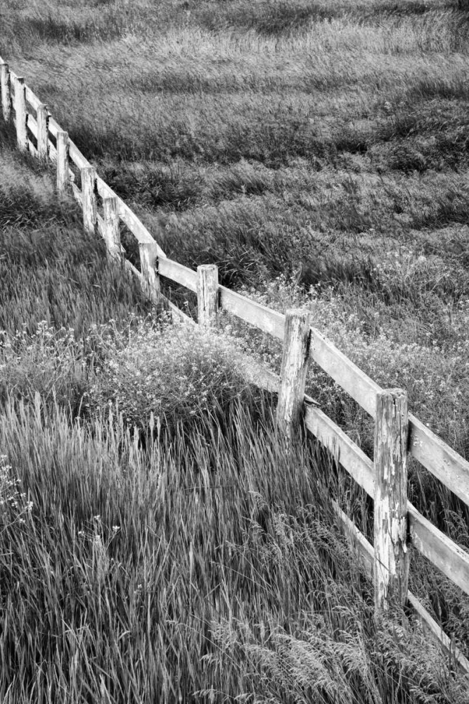 Washington Wooden fence in the Palouse country art print by Dennis Flaherty for $57.95 CAD