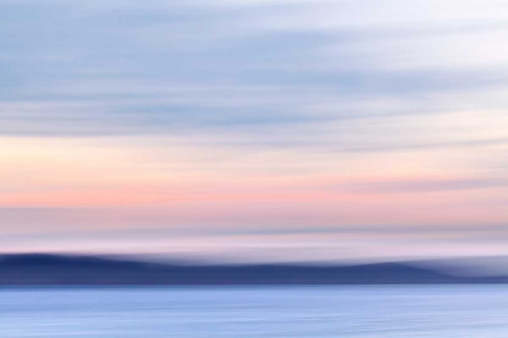 Washington, Hood Canal Abstract of ocean and sky art print by Don Paulson for $57.95 CAD