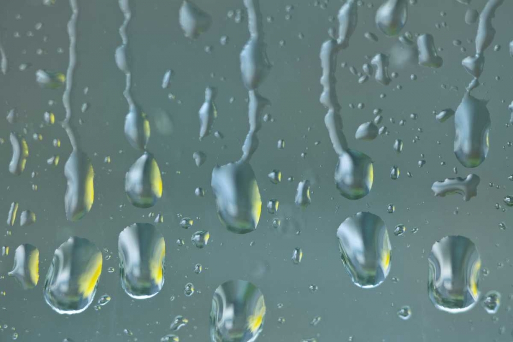 Washington State, Seabeck Raindrops on a window art print by Don Paulson for $57.95 CAD