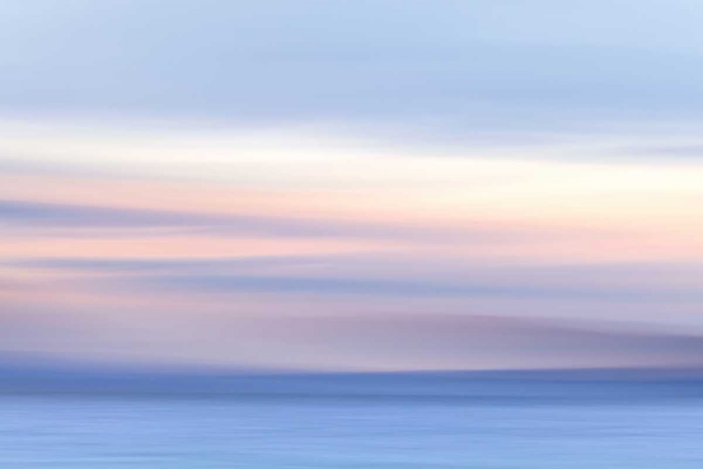 Washington, Hood Canal Abstract of ocean and sky art print by Don Paulson for $57.95 CAD
