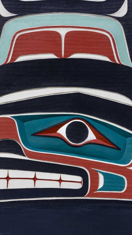 USA, Washington State, Jamestown Totem art PR art print by Don Paulson for $57.95 CAD