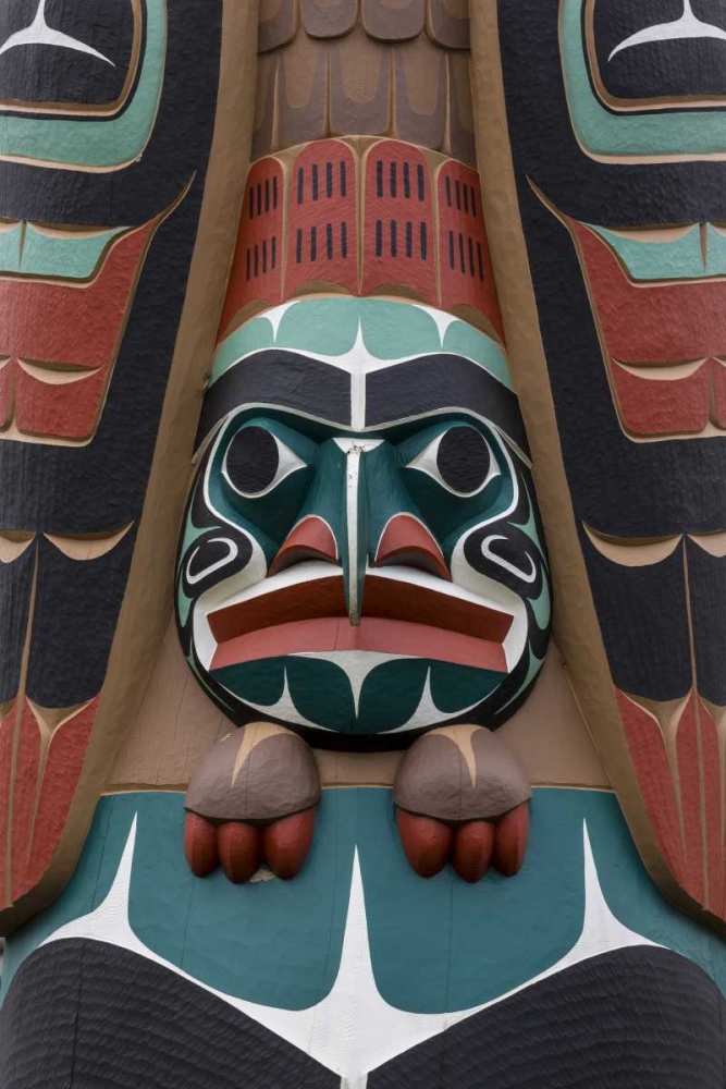 USA, Washington State, Jamestown Totem art PR art print by Don Paulson for $57.95 CAD
