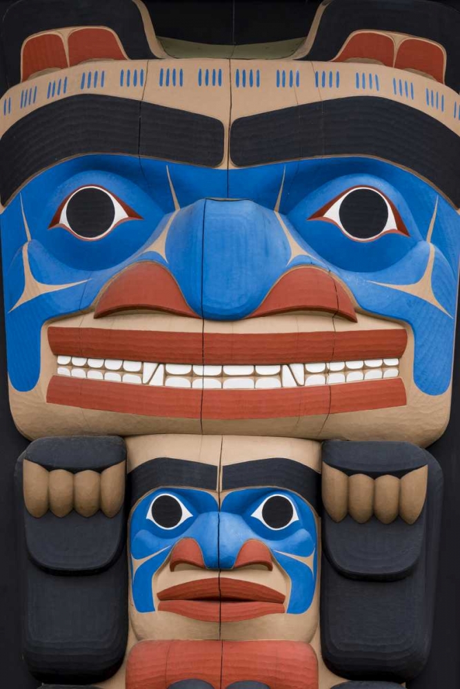 USA, Washington State, Jamestown Totem art PR art print by Don Paulson for $57.95 CAD