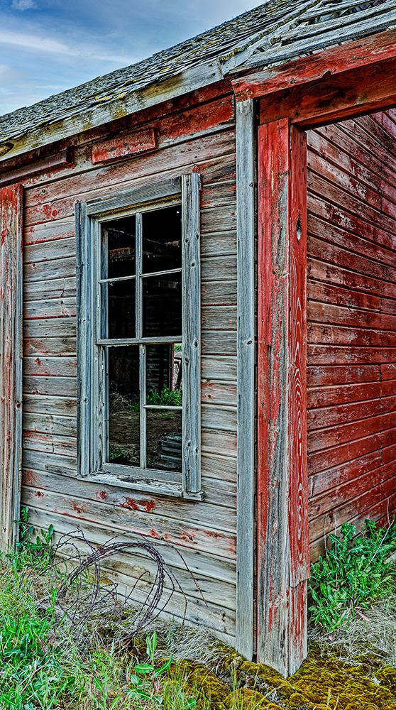 USA, Palouse, Washington State. Vintage farm house. art print by Joe Restuccia III for $57.95 CAD
