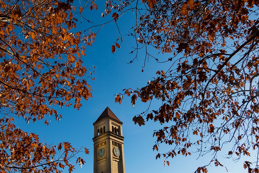 The Great Northern Clock Tower, Waterfront Park, Spokane, Washington State, USA. art print by Rob Casey for $57.95 CAD
