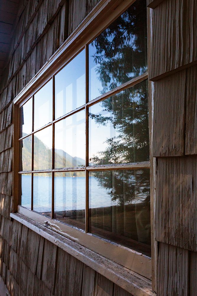 Roosevelt Cabins, Lake Crescent Lodge, Olympic National Park, Port Angeles, Washington State, USA. art print by Rob Casey for $57.95 CAD