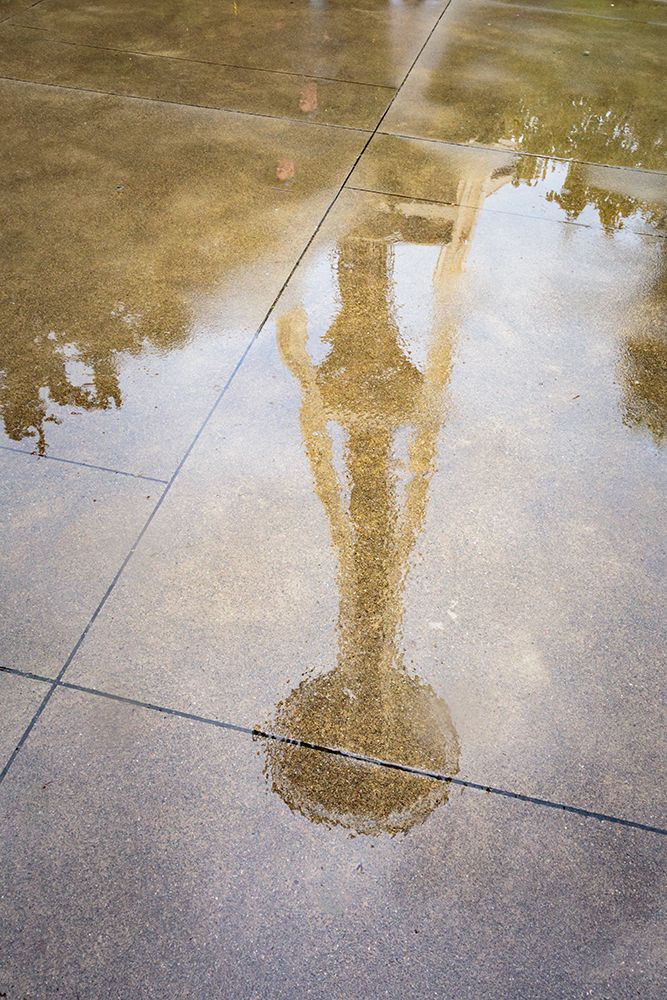 Reflection of Space Needle, Seattle, Washington State, USA. art print by Rob Casey for $57.95 CAD