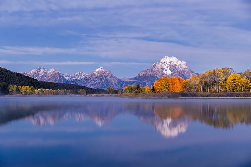 Autumn view of Mount Moran and Snake River-Grand Teton National Park-Wyoming art print by Adam Jones for $57.95 CAD