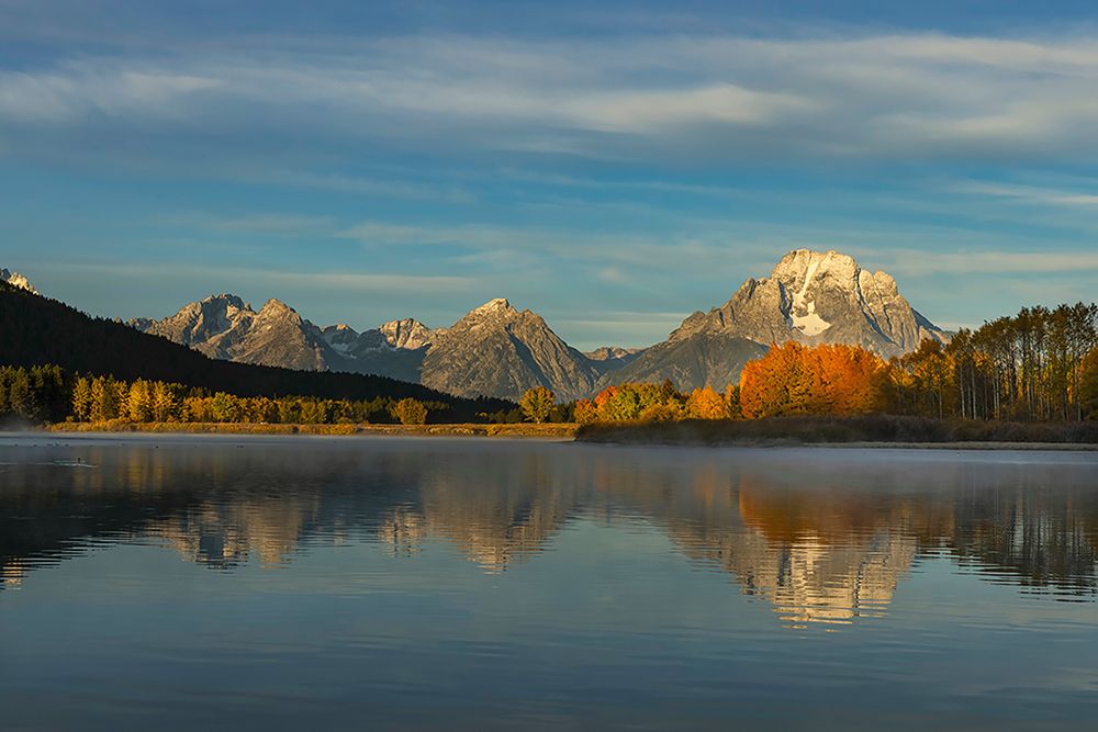 Autumn view of Mount Moran and Snake River-Grand Teton National Park-Wyoming art print by Adam Jones for $57.95 CAD