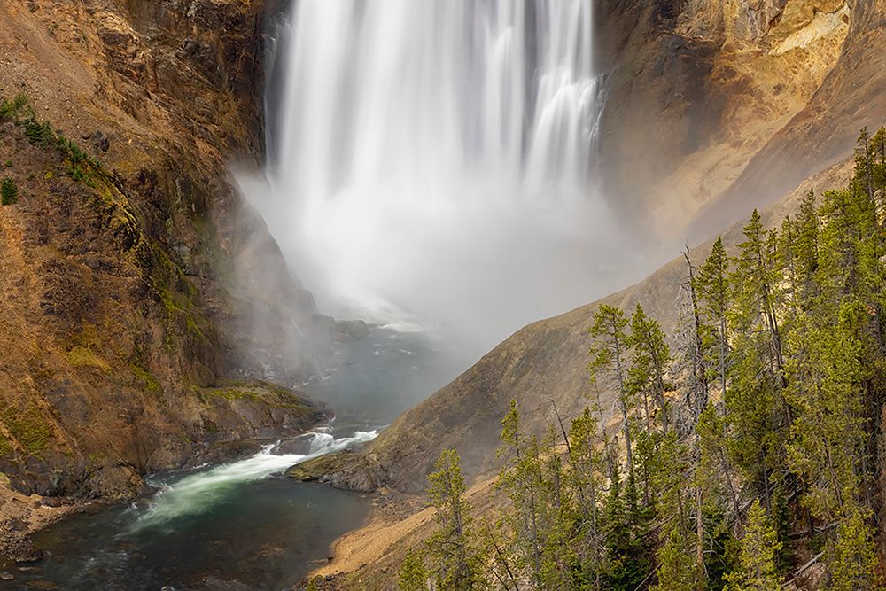 Lower Falls-Grand Canyon of the Yellowstone-Yellowstone National Park-Wyoming art print by Adam Jones for $57.95 CAD