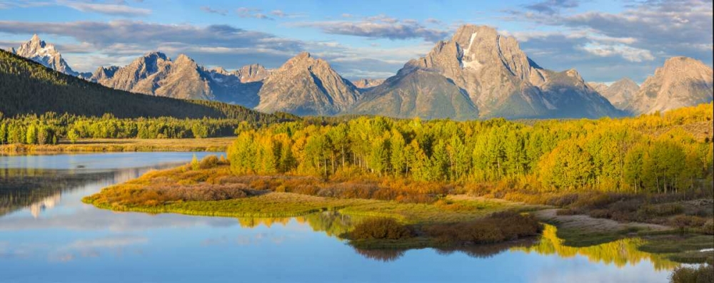 WY, Grand Tetons Sunrise on Snake River art print by Don Paulson for $57.95 CAD