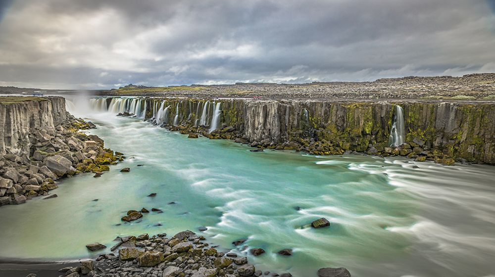 Selfoss Canyon art print by Jeffrey C. Sink for $57.95 CAD