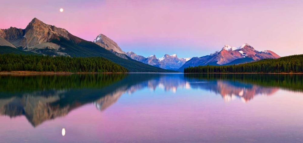 Maligne Lake art print by Yan Zhang for $57.95 CAD