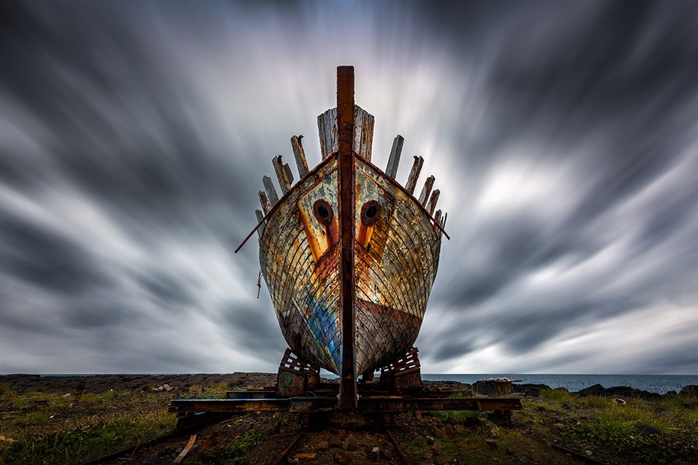 Boat art print by Sus Bogaerts for $57.95 CAD