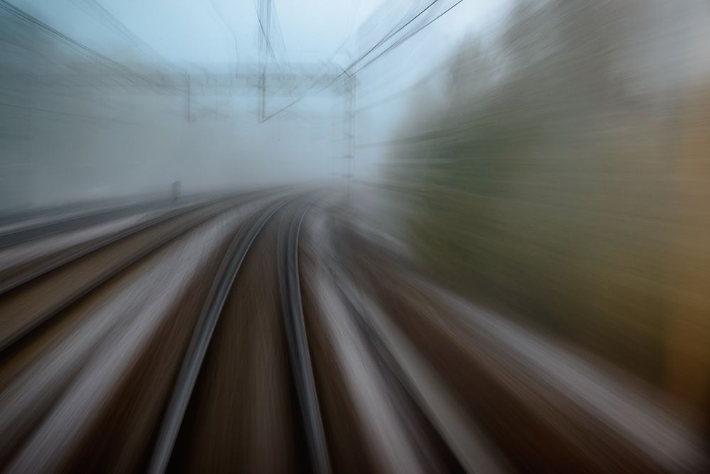 From the last wagon of the train art print by Mats Persson for $57.95 CAD