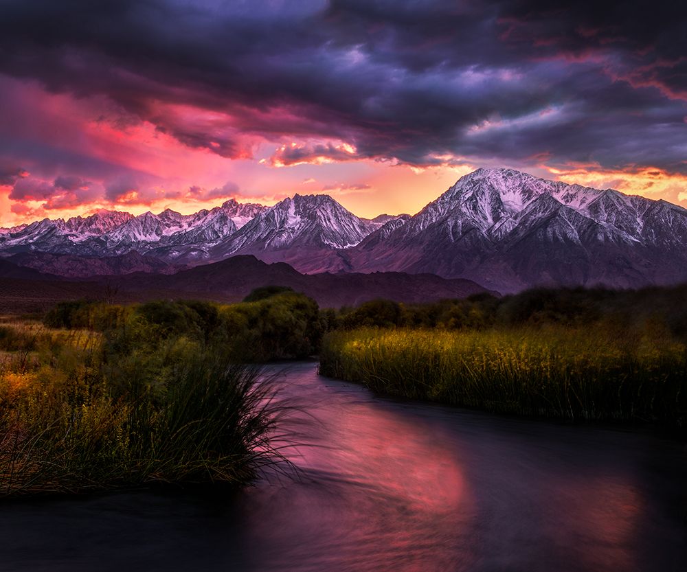 Owens River Alpenglow art print by Doug Solis for $57.95 CAD