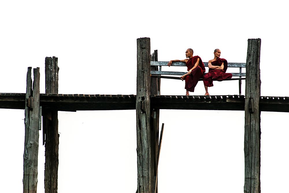 Bilateral Monks art print by Philip Sutton for $57.95 CAD