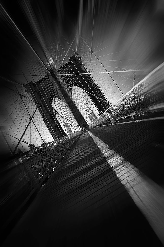 Brooklyn Bridge art print by Sebastien Del Grosso for $57.95 CAD