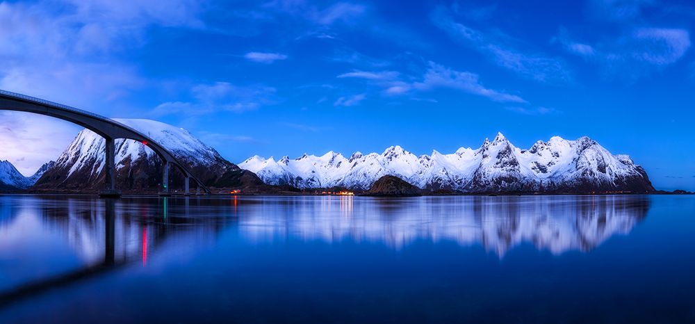 Lofoten Panorama art print by Daniel Gastager for $57.95 CAD