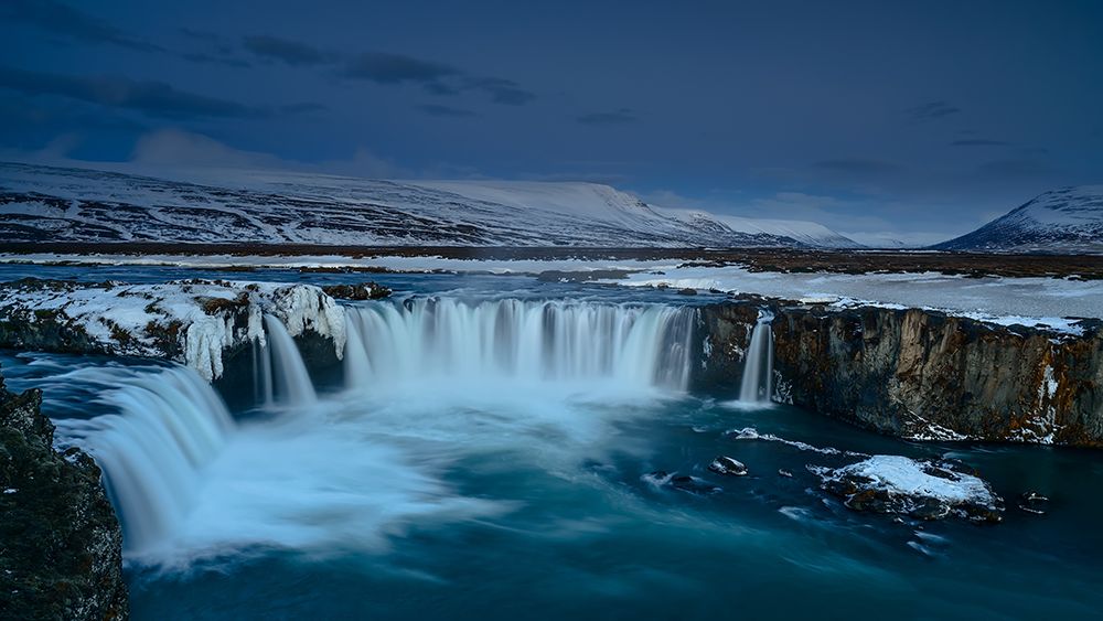 Godafoss at dawn art print by Luigi Ruoppolo for $57.95 CAD