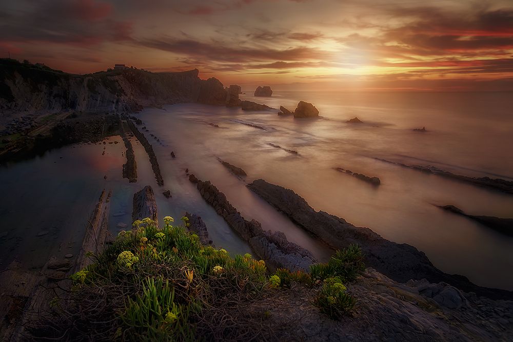 Sunset in Liencres art print by Ivan Ferrero for $57.95 CAD