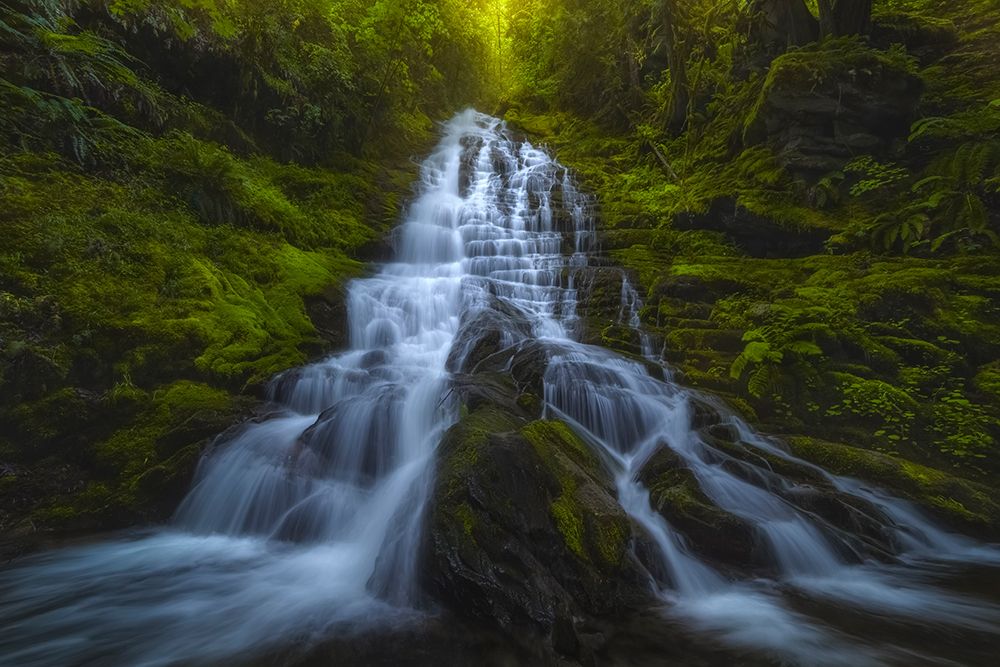 Staircase Falls art print by Ryan Dyar for $57.95 CAD