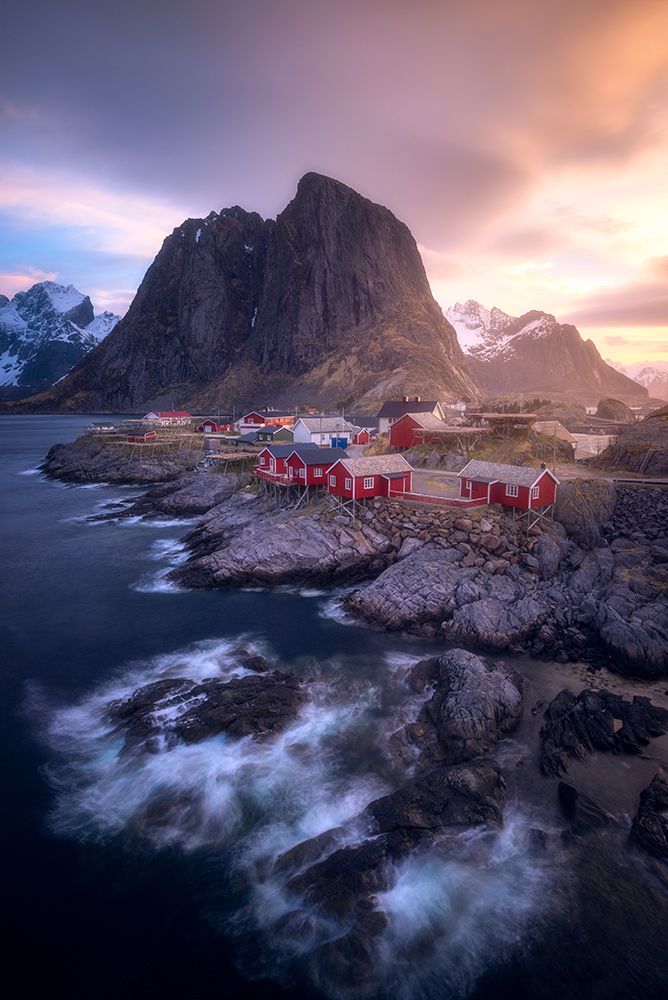 Golden Morning In Hamnoy art print by Daniel Gastager for $57.95 CAD