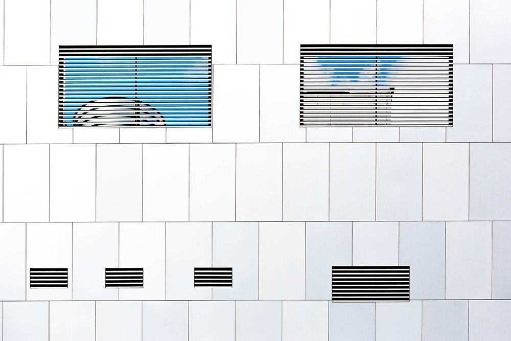 Asymmetric Architecture art print by Jan Niezen for $57.95 CAD