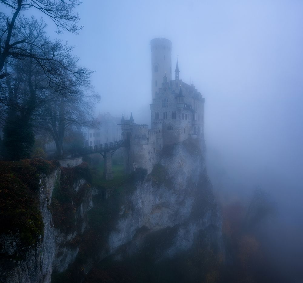 Castle In The Mist art print by Daniel Gastager for $57.95 CAD