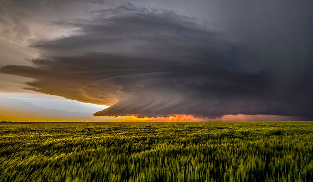 Storm at Sunset art print by Rob Darby for $57.95 CAD