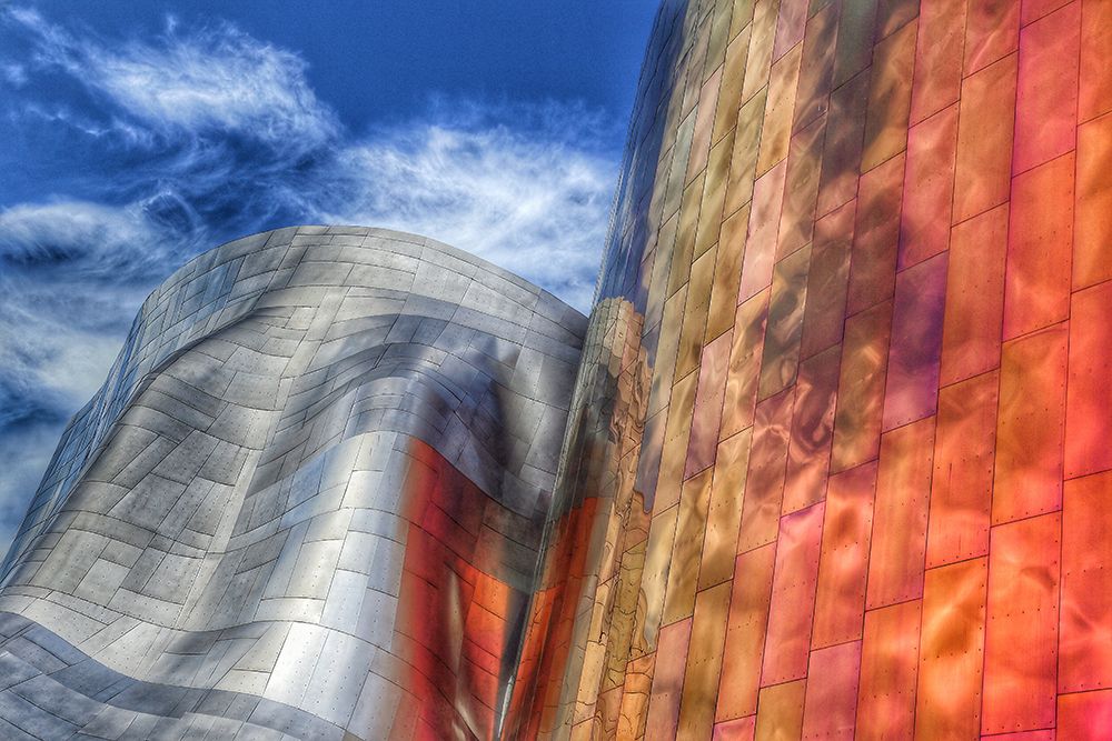 Gehry architecture art print by Randall Osterhuber for $57.95 CAD