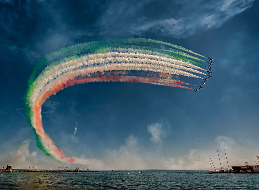 Frecce Tricolori art print by Antonio J. Pardo for $57.95 CAD