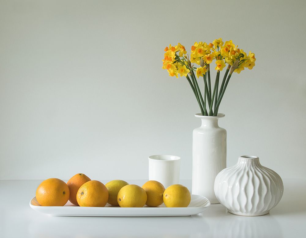Jonquils And Citrus art print by Jacqueline Hammer for $57.95 CAD