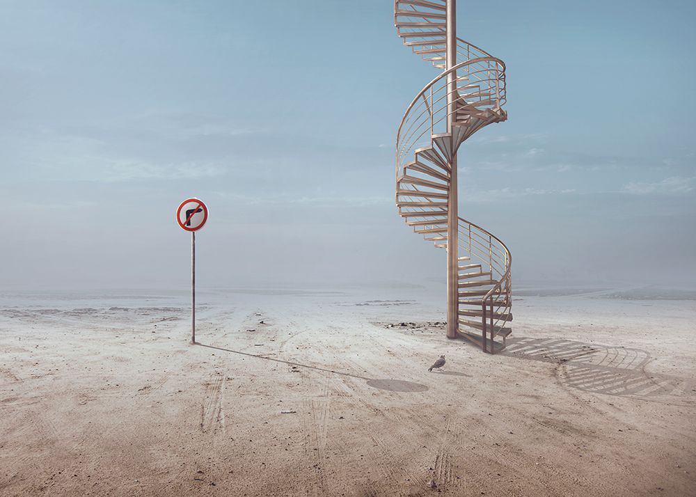 Forbidden to climb art print by Sulaiman Almawash for $57.95 CAD