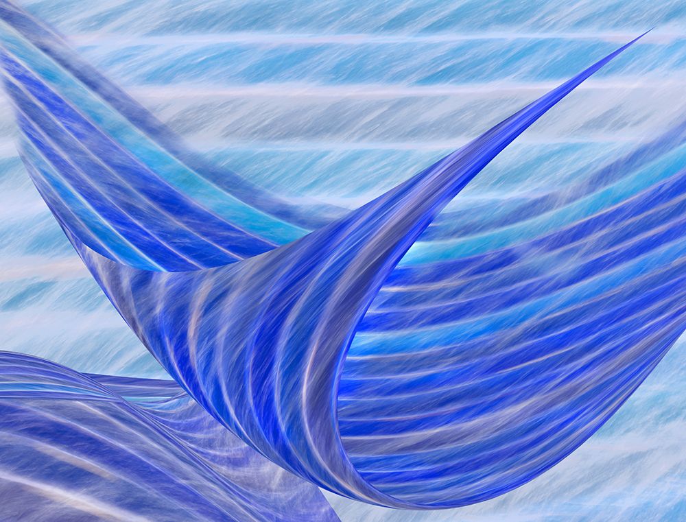 Blue Motion art print by Marc Huybrighs for $57.95 CAD
