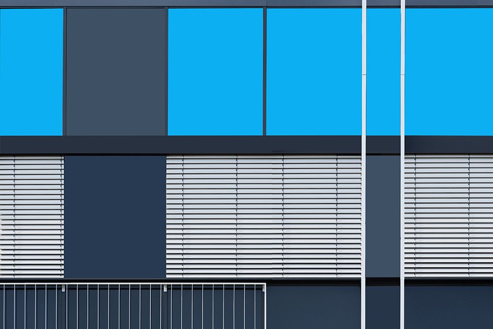Asymmetric Windows art print by Jan Niezen for $57.95 CAD