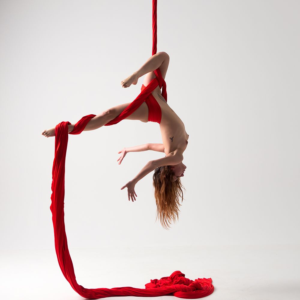 Hanging by a thread art print by bicibici for $57.95 CAD