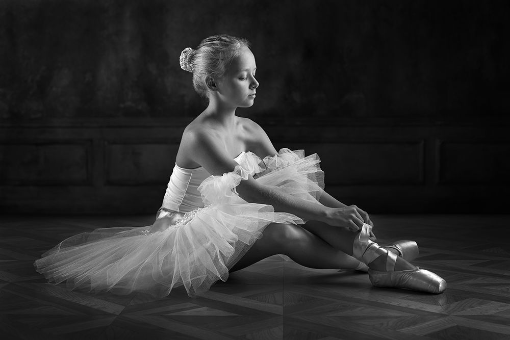 The Little Ballerina 1 art print by Victoria Ivanova for $57.95 CAD