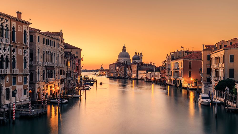 Dawn On Venice art print by Eric Zhang for $57.95 CAD