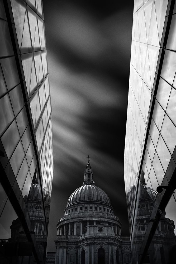 The St Pauls Cathedral in Reflection art print by Nader El Assy for $57.95 CAD