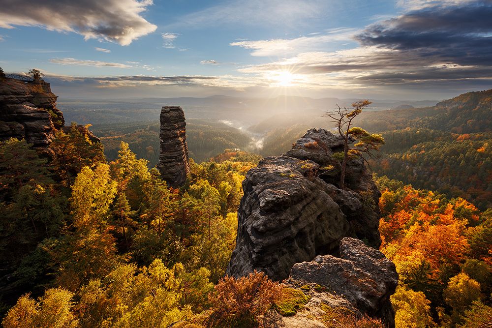 Autumn In The Rocks art print by Martin Rak for $57.95 CAD