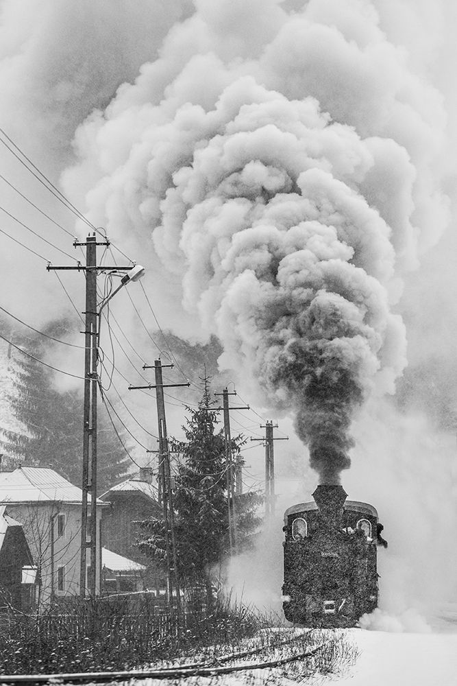 Old train art print by Sveduneac Dorin Lucian for $57.95 CAD