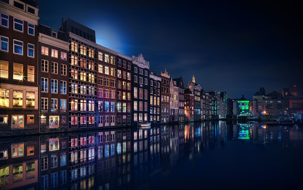 Amsterdam Windows Colors art print by Jesus M. Garcia for $57.95 CAD